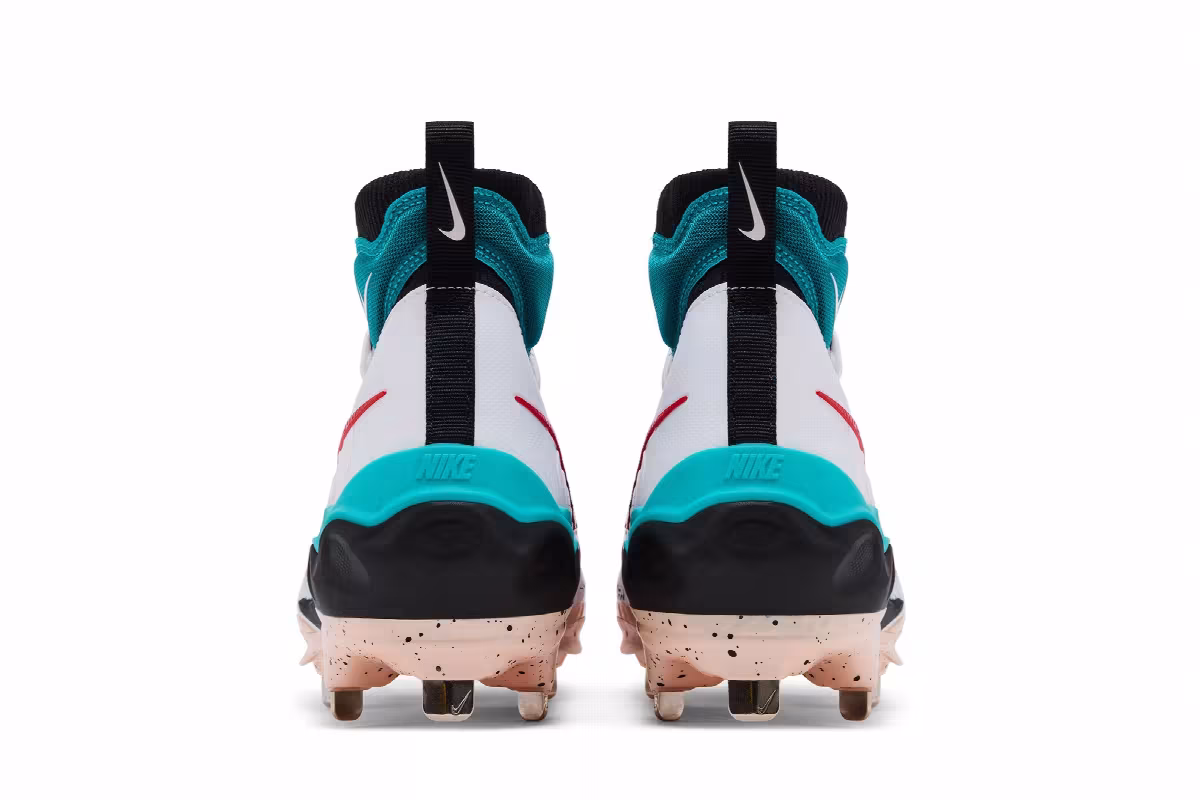 Nike RBI x Alpha Huarache NXT White Black Teal, view 7