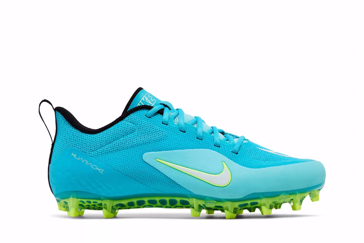 Nike Alpha Huarache 8 Pro Turquoise Blue, view 2