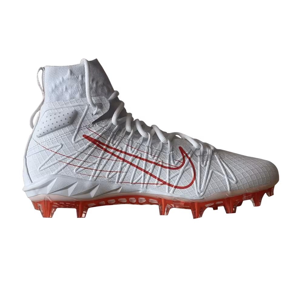 Nike Alpha Huarache 7 Elite LAX White Team Orange