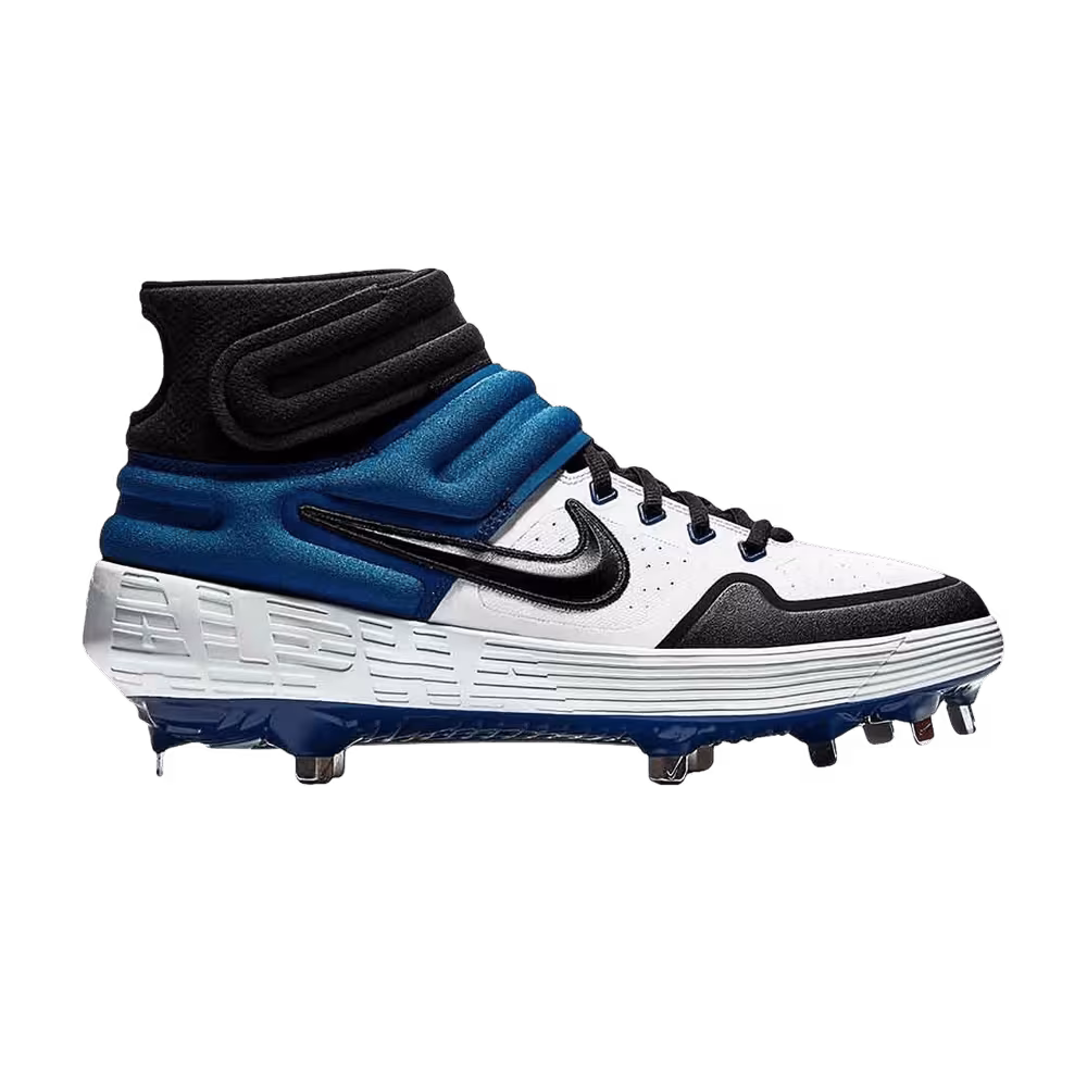 Nike Alpha Huarache Elite 2 Mid White Gym Blue