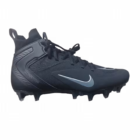 Nike Alpha Huarache 8 Elite LAX 'Black Metallic Silver'