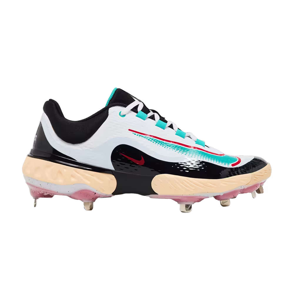 Nike RBI x Alpha Huarache Elite 4 Low White Black Teal