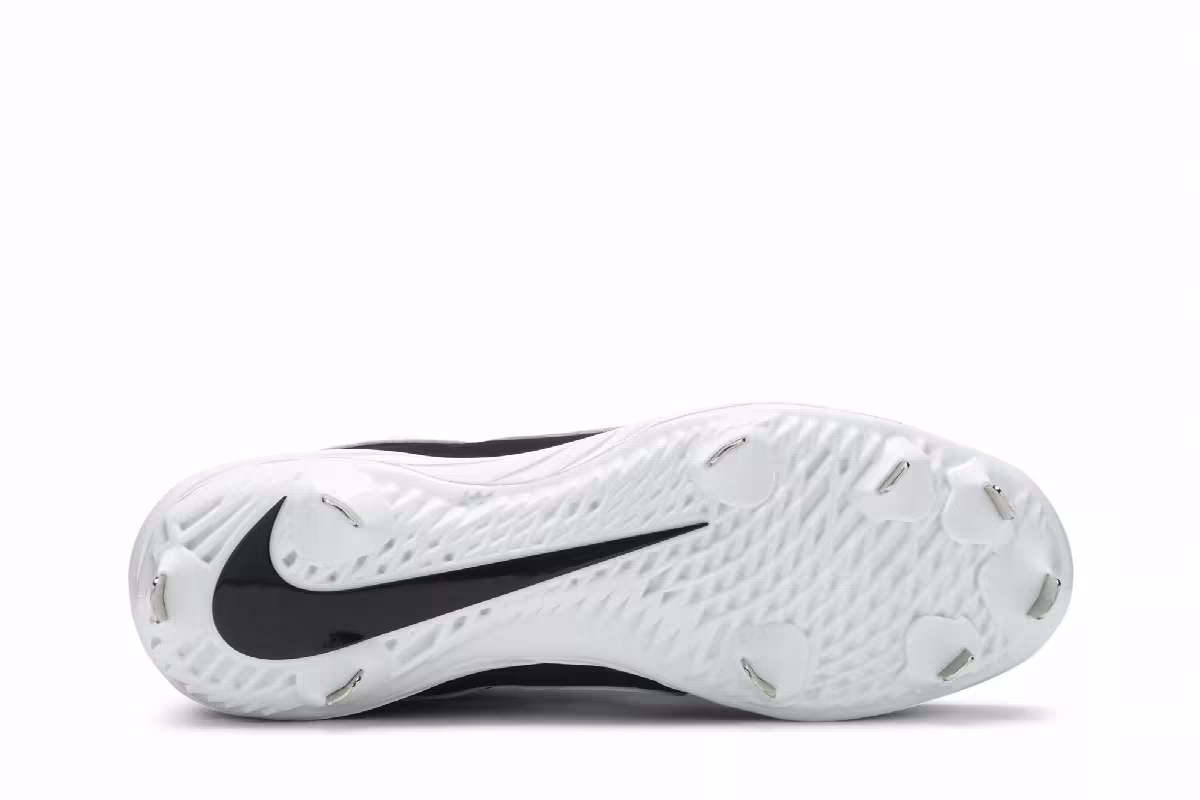 Nike Alpha Huarache Varsity Low Black White, view 5