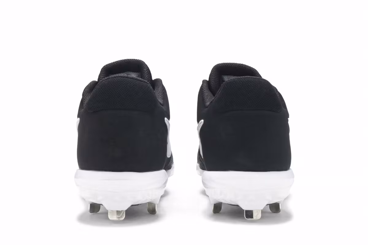 Nike Alpha Huarache Varsity Low Black White, view 7