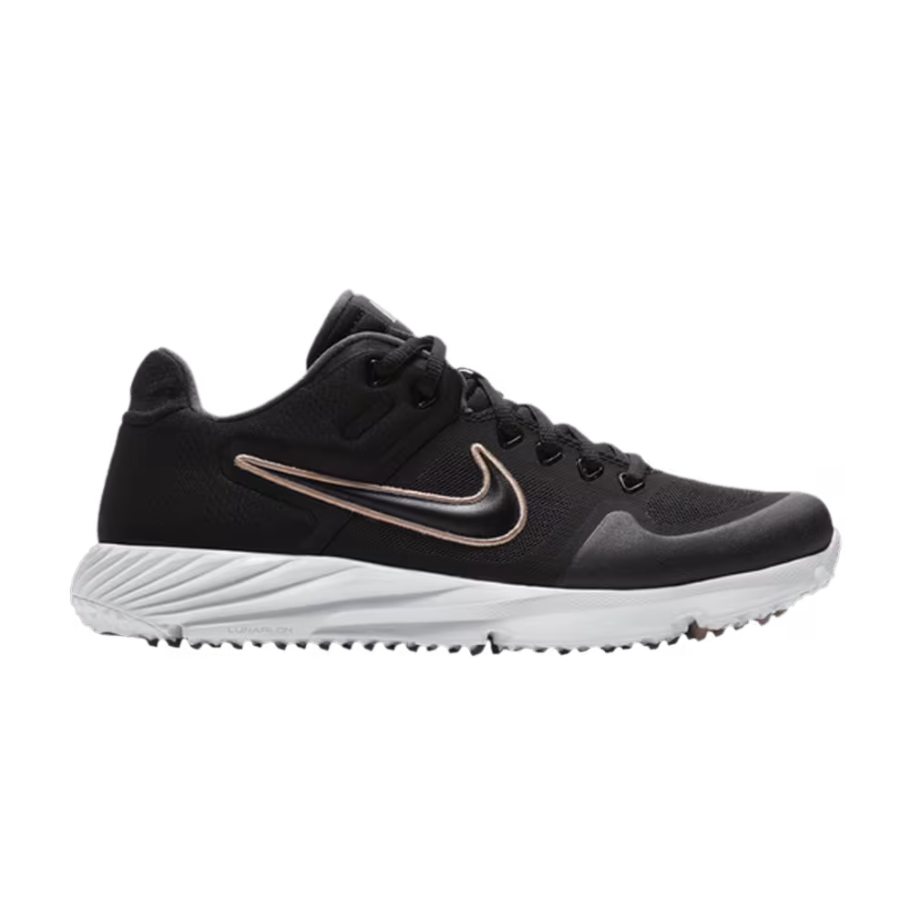 Nike Women's Alpha Huarache Elite 2 Turf Black