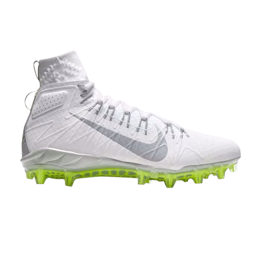 Nike Alpha Huarache 7 Elite White Grey Volt