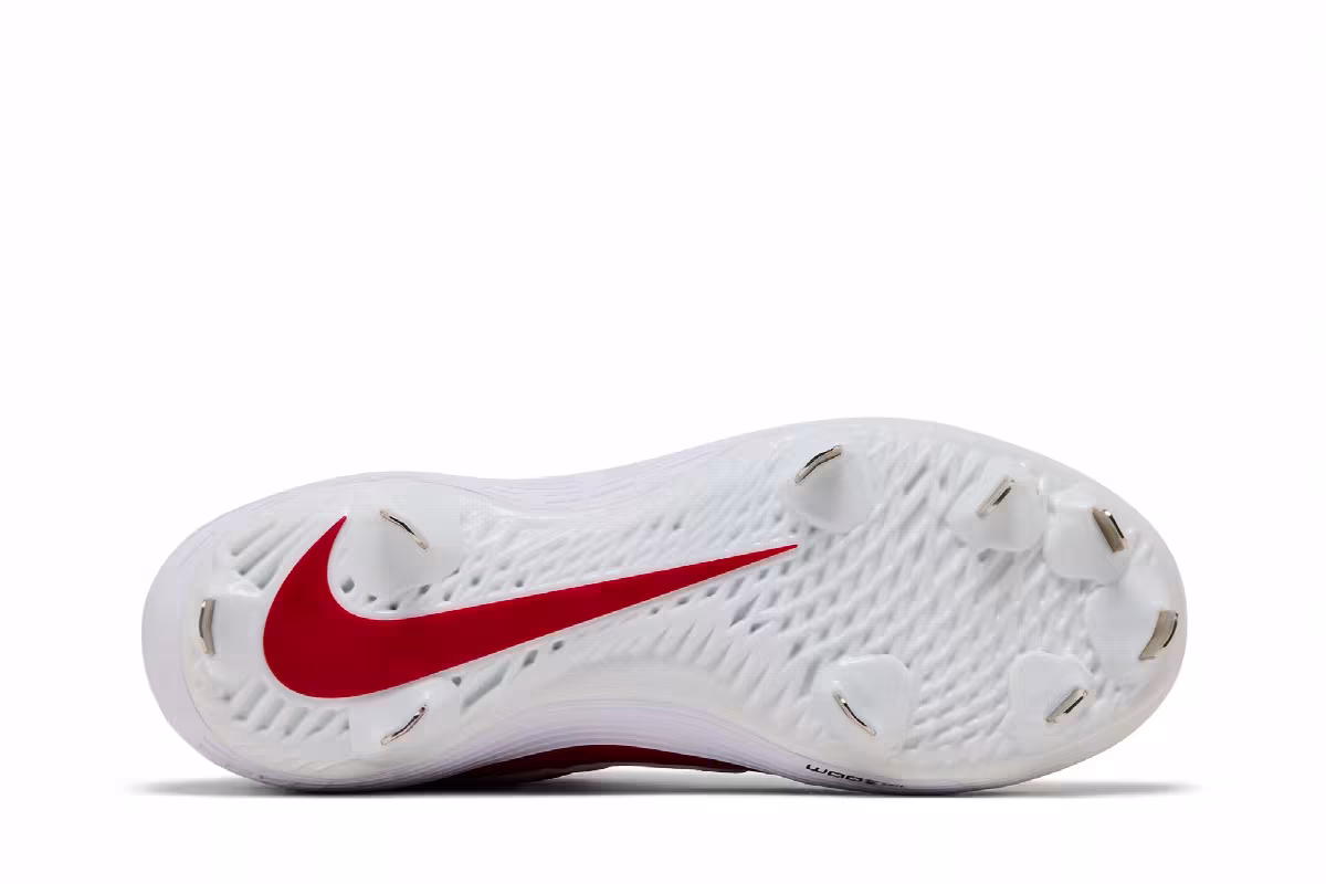 Nike Women's Alpha Huarache Elite 2 Low Red Camo, view 5