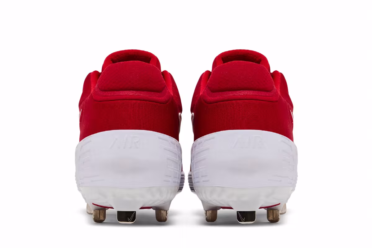 Nike Women's Alpha Huarache Elite 2 Low Red Camo, view 7