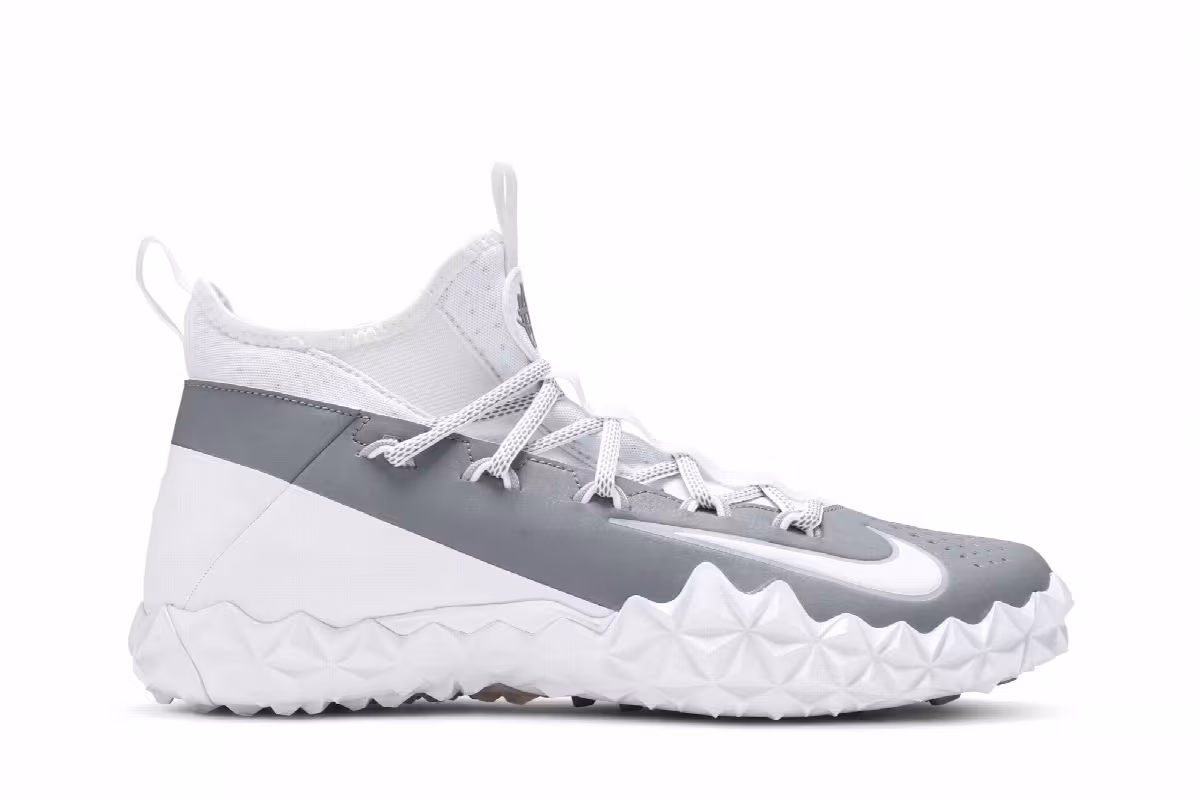 Nike Alpha Huarache 6 Elite Turf LAX Cool Grey, view 2
