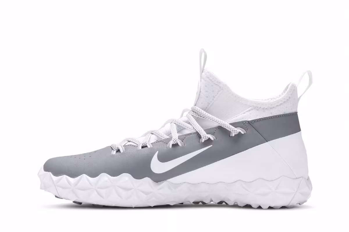 Nike Alpha Huarache 6 Elite Turf LAX Cool Grey, view 4