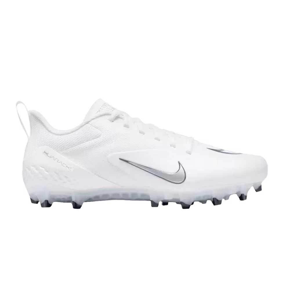 Nike Alpha Huarache 8 Pro LAX White Metallic Silver