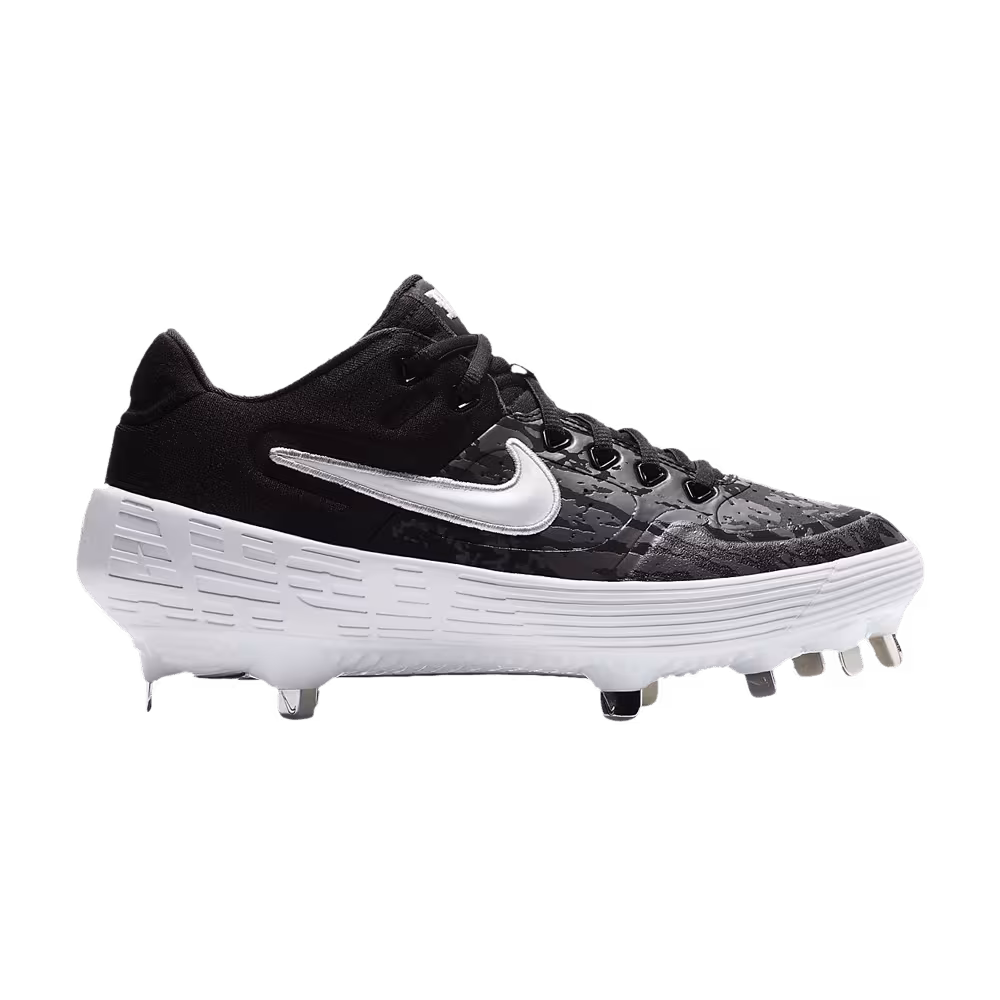 Nike Women's Alpha Huarache Elite 2 Low Black Thunder Grey
