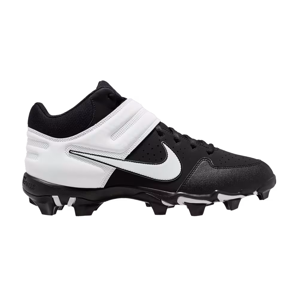 Nike Alpha Huarache Varsity Mid Keystone Black White