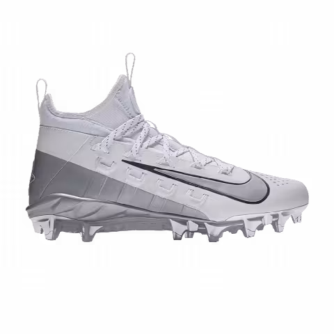 Nike Alpha Huarache 6 Elite Lax LE 'White Metallic Silver'