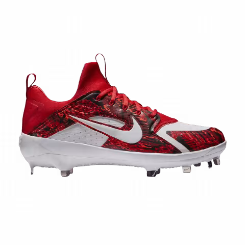Nike Alpha Huarache Elite Low 'White University Red'