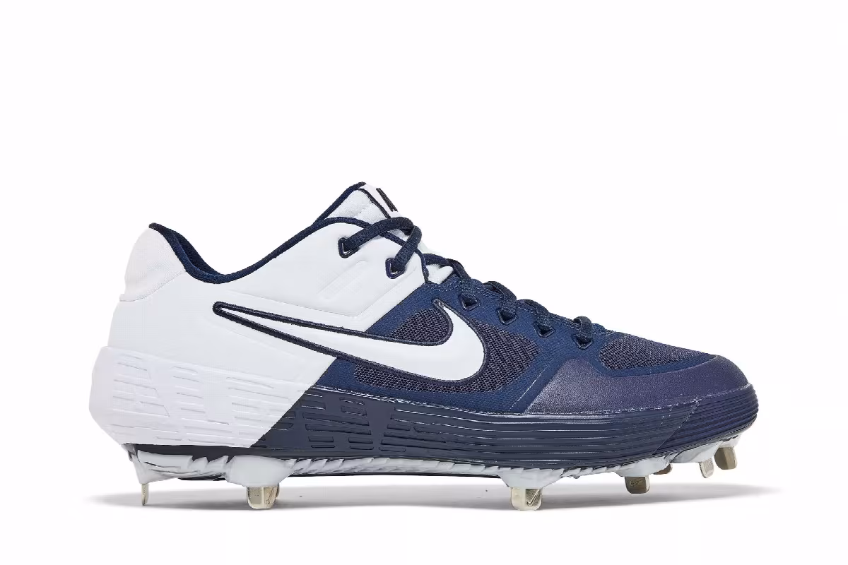 Nike Alpha Huarache Elite 2 College Navy, view 2