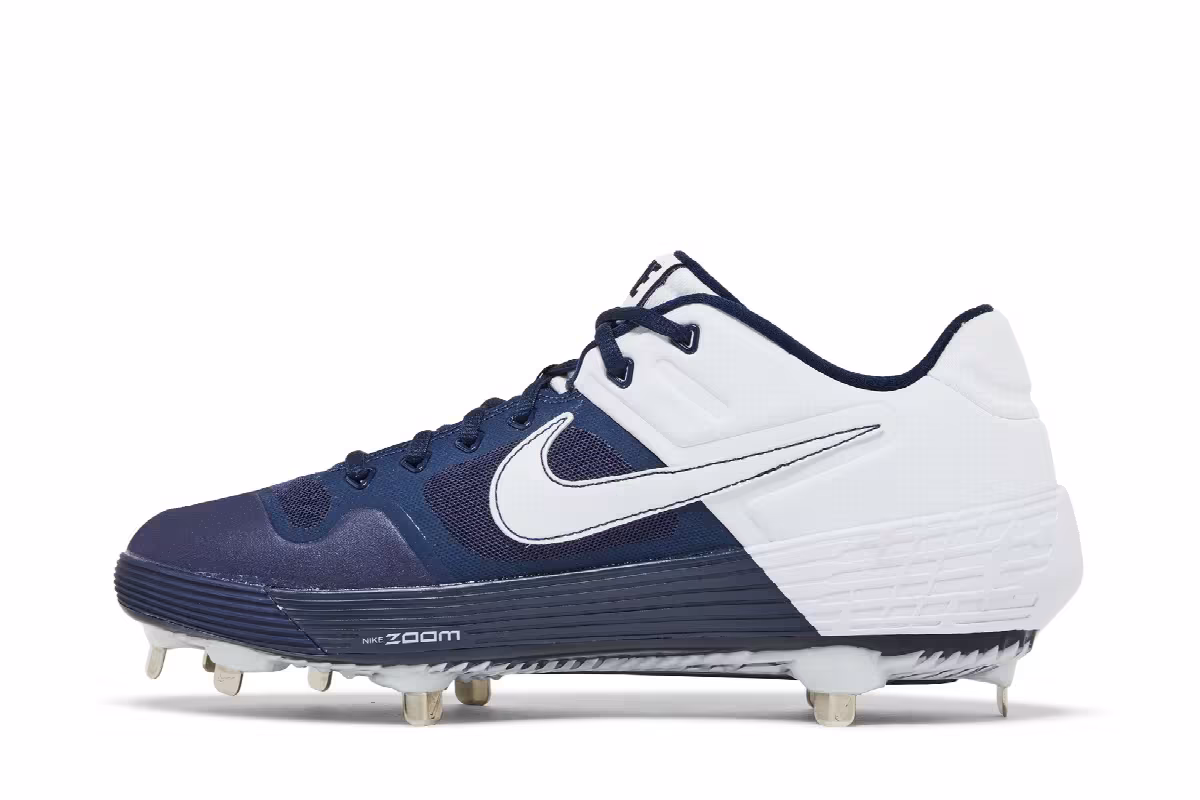 Nike Alpha Huarache Elite 2 College Navy, view 4