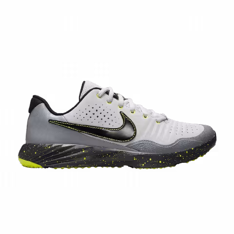 Nike Alpha Huarache 3 TF GS 'Light Smoke Grey Volt'