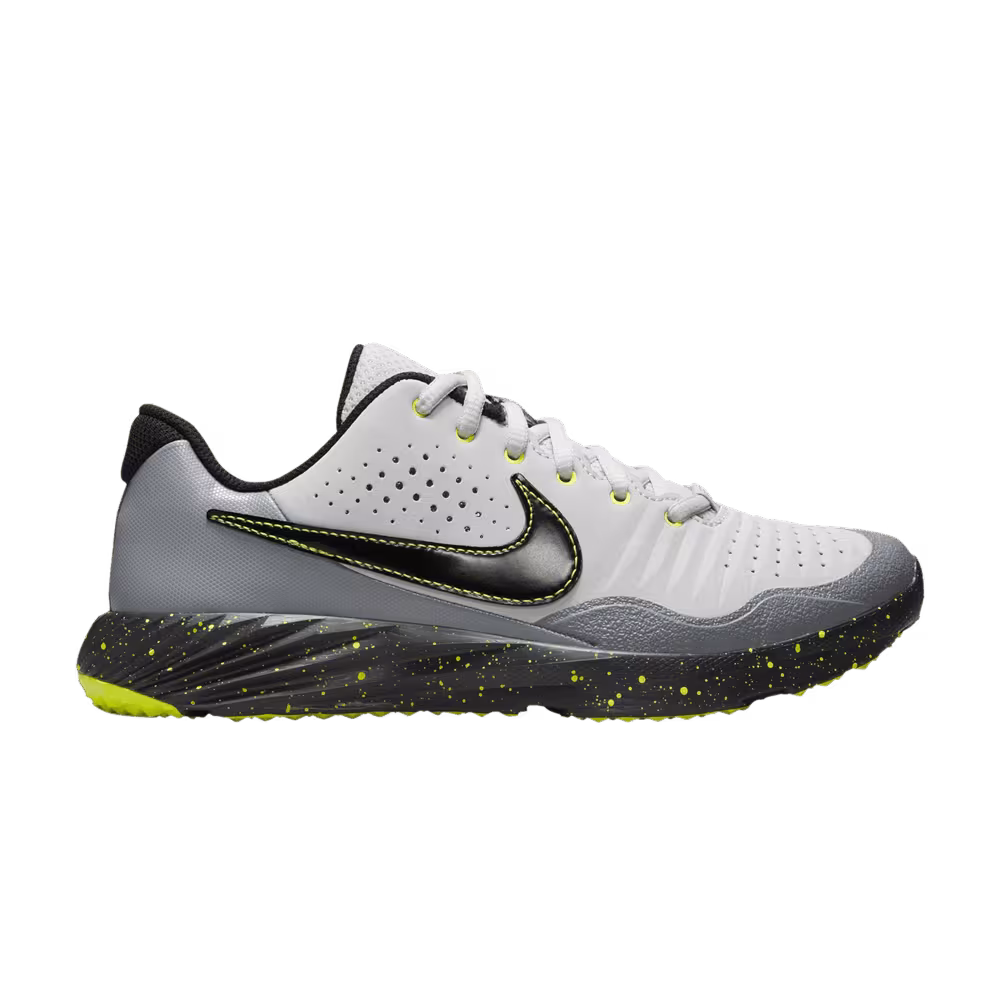 Nike Alpha Huarache 3 TF GS Light Smoke Grey Volt