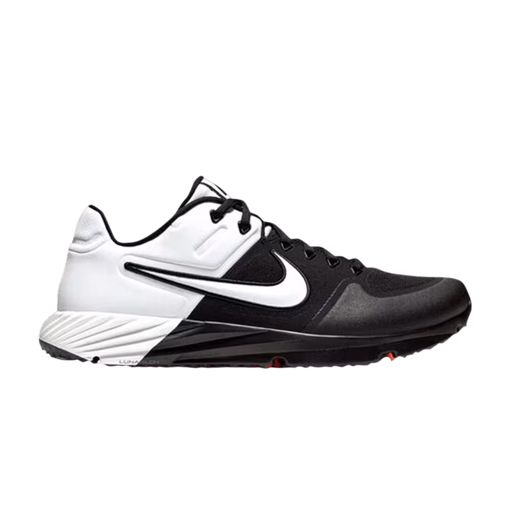 Nike Alpha Huarache Elite 2 Turf Black White