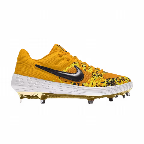 Nike Alpha Huarache Elite 2 Low Metal Premium By You