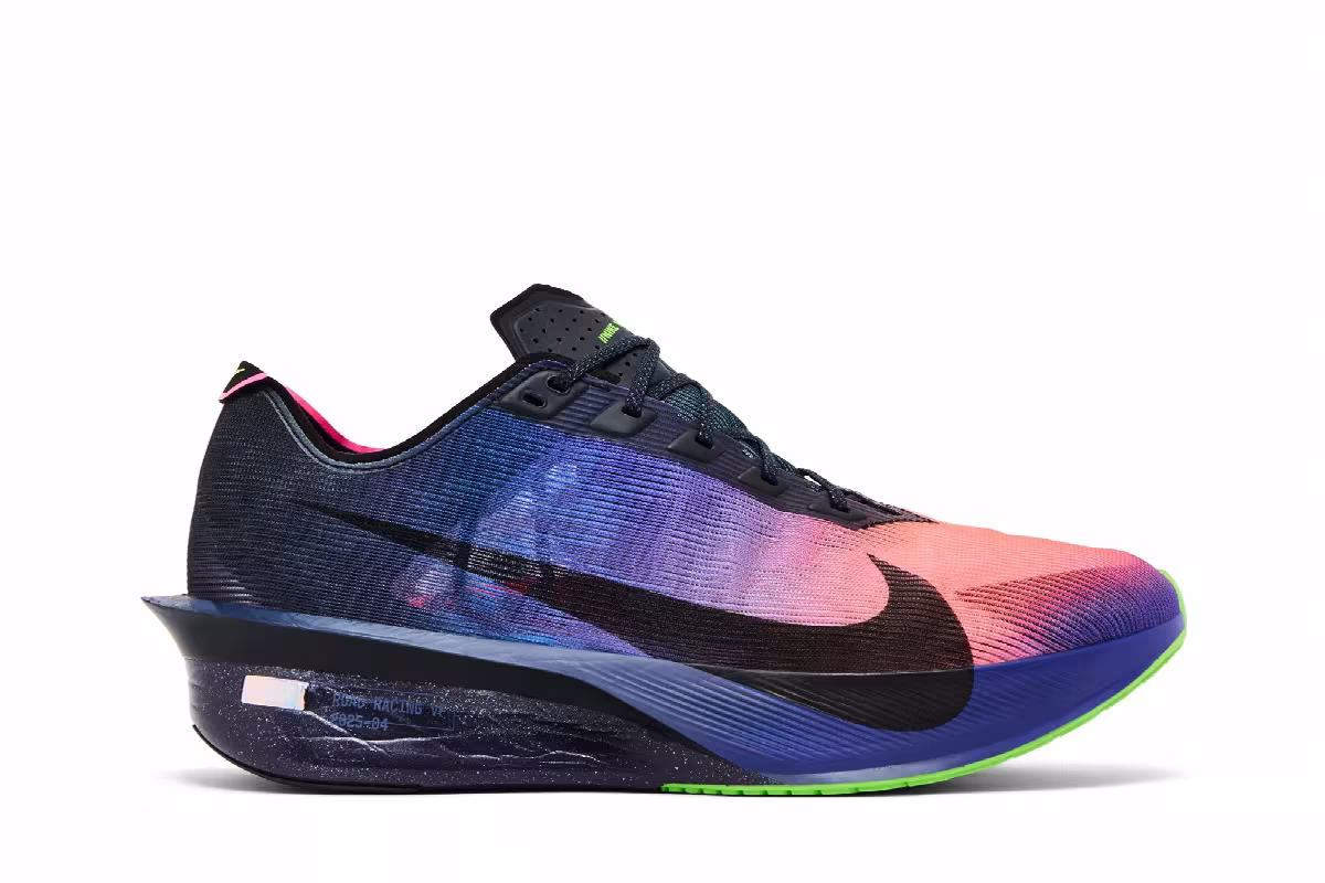 Nike ZoomX Vaporfly Next% 4 Glam Dark Obsidian Black, view 2