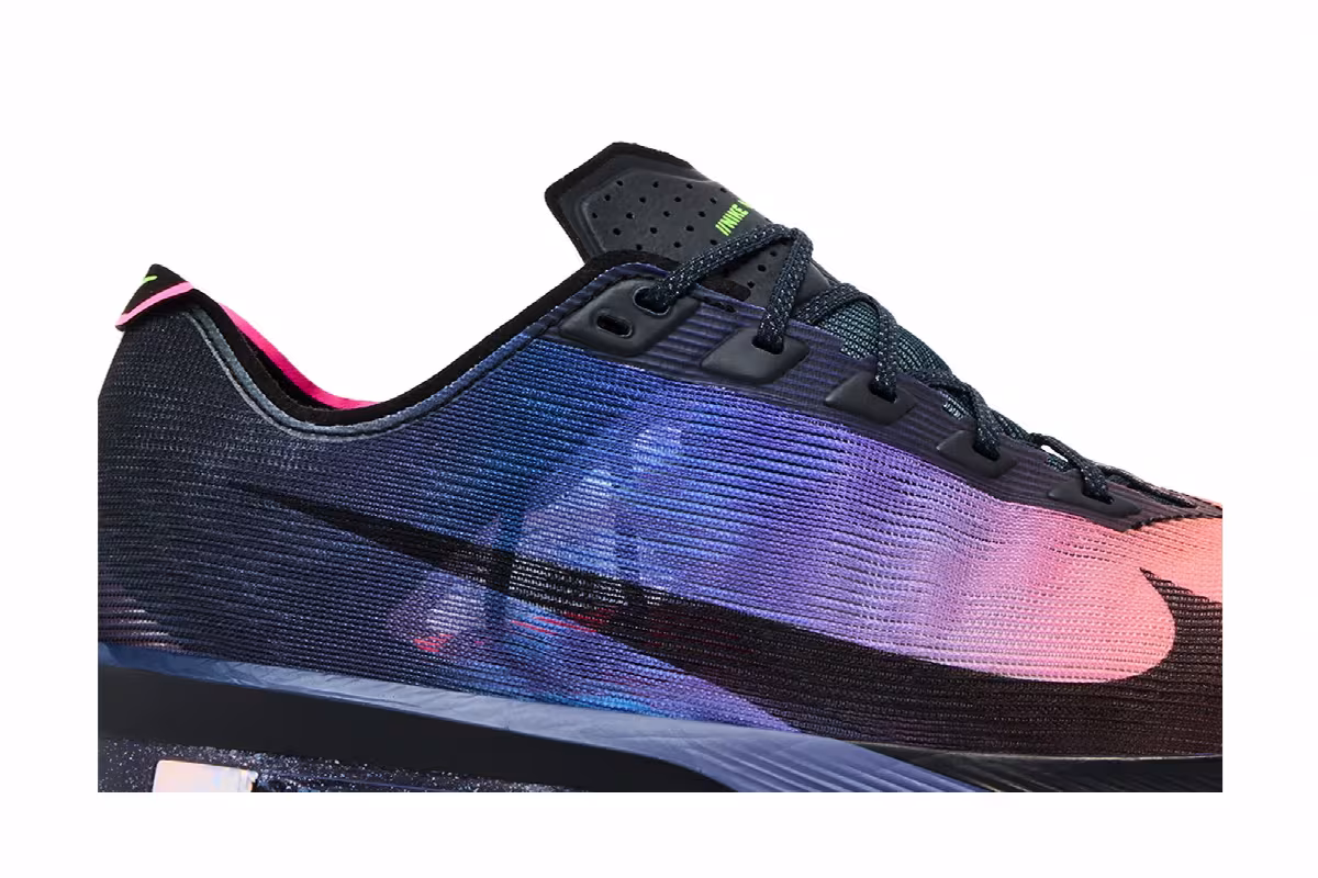 Nike ZoomX Vaporfly Next% 4 Glam Dark Obsidian Black, view 3