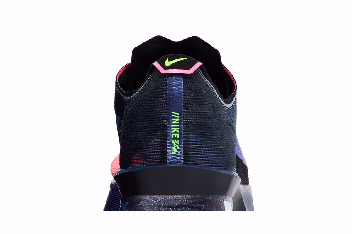 Nike ZoomX Vaporfly Next% 4 Glam Dark Obsidian Black, view 8