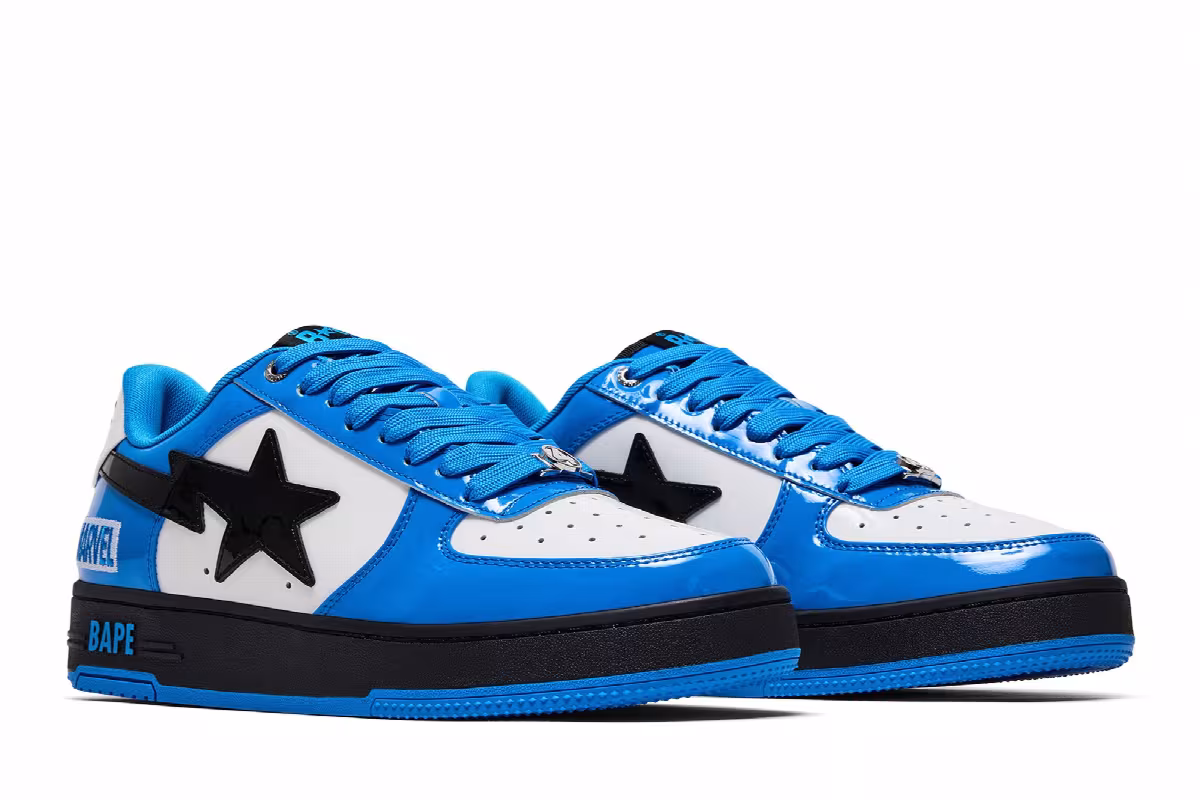 Marvel x Bapesta Mr. Fantastic & Invisible Woman, view 9