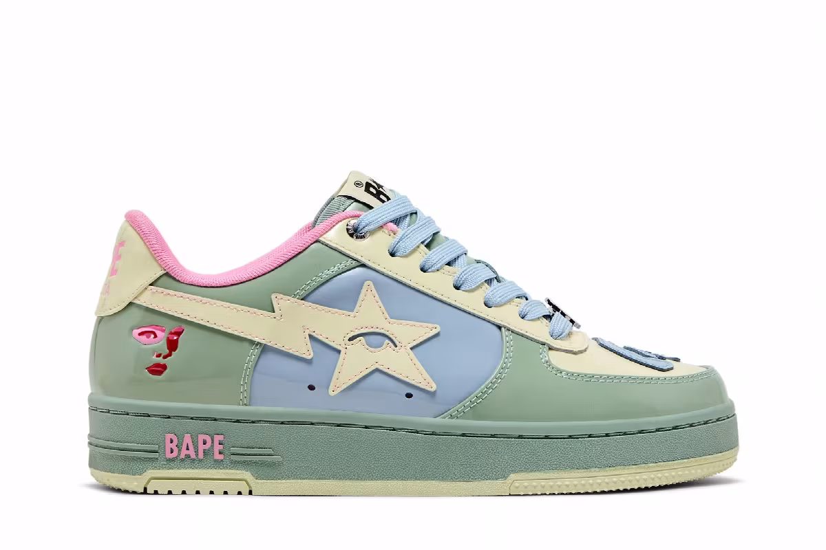KidSuper x Bapesta Multi-Color, view 2