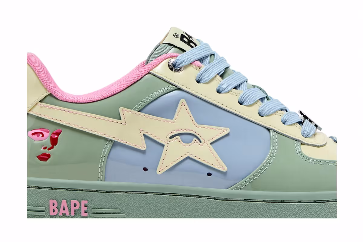KidSuper x Bapesta Multi-Color, view 3