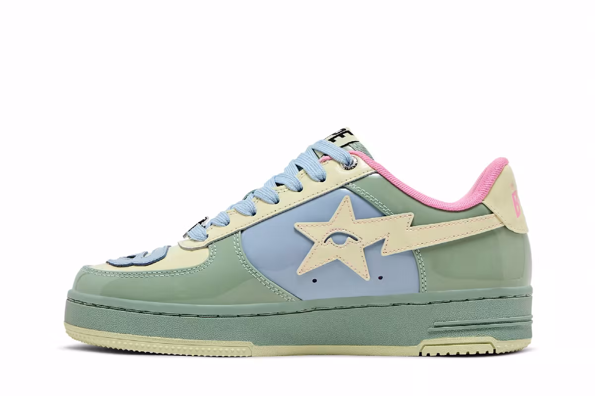 KidSuper x Bapesta Multi-Color, view 4