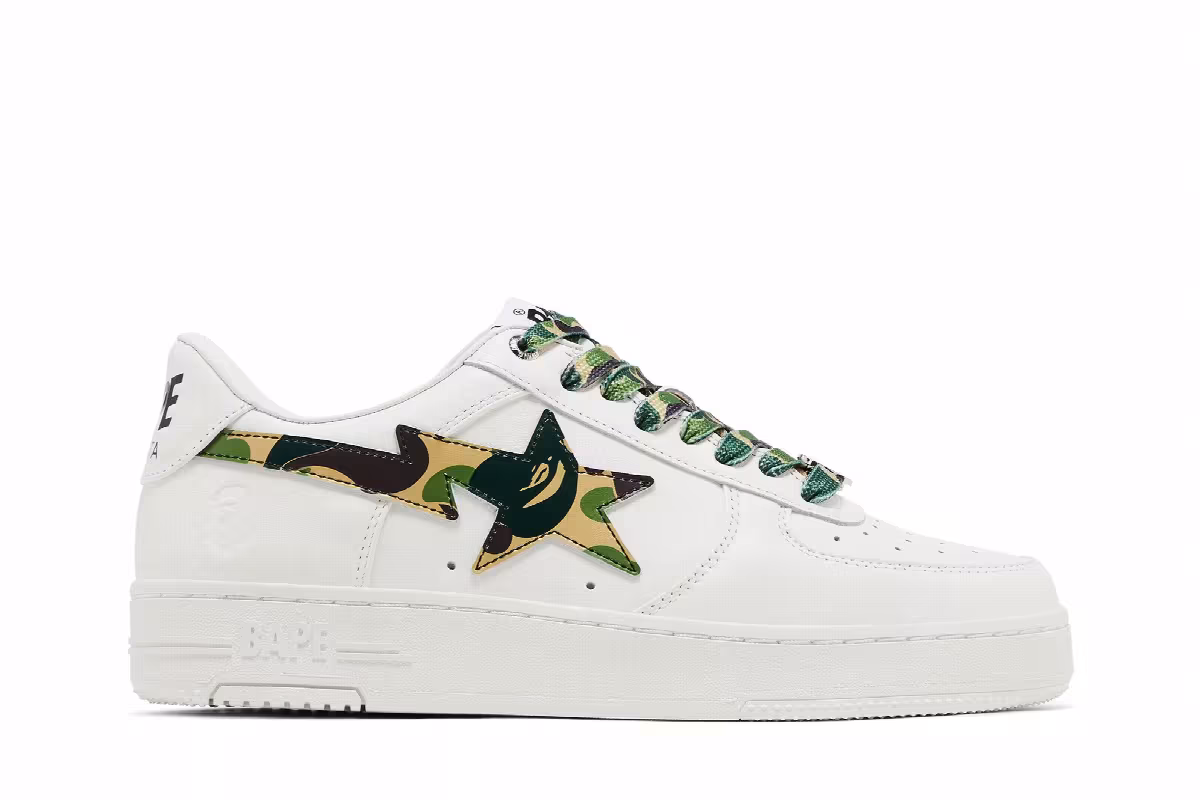 Bapesta ABC Camo Pack - Green, view 2