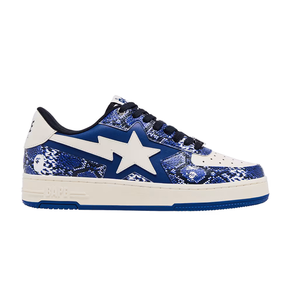 BAPE Tape Sta Blue Snakeskin