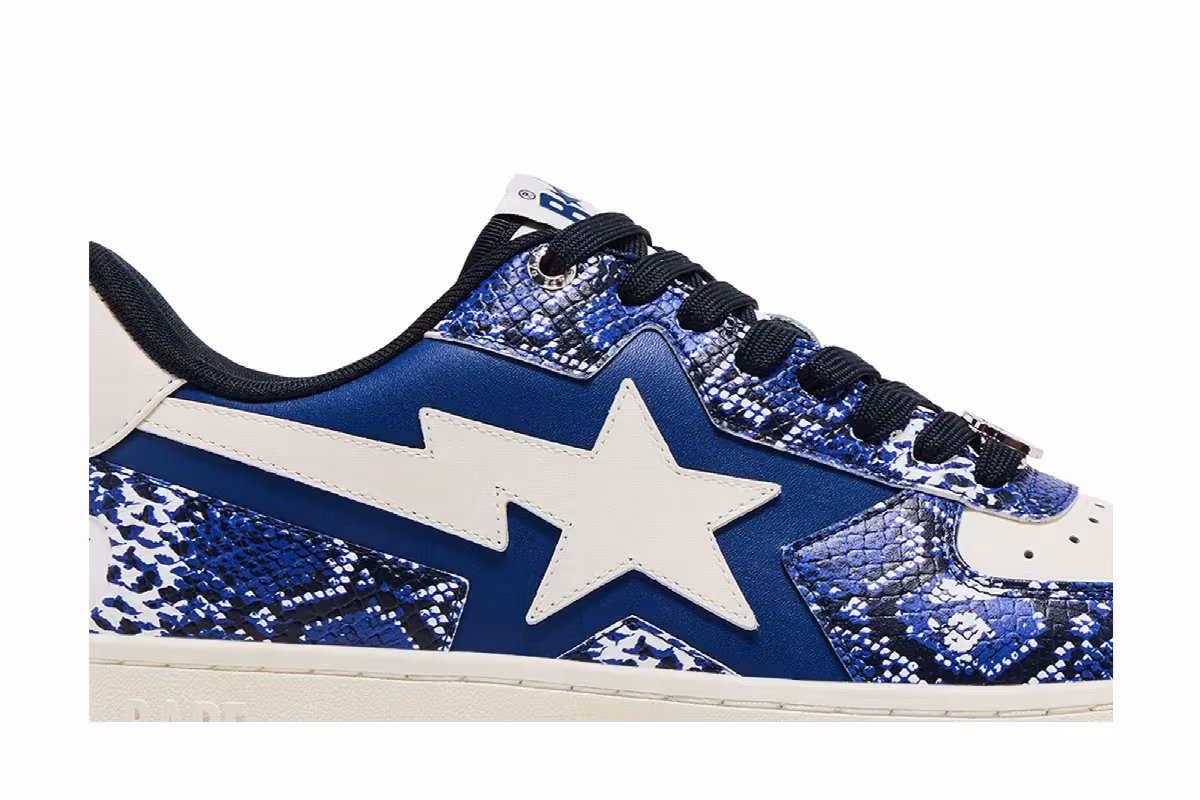 BAPE Tape Sta Blue Snakeskin, view 3