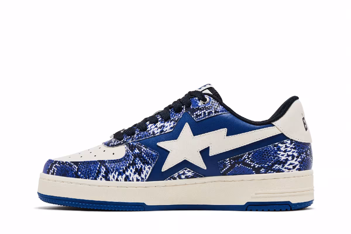 BAPE Tape Sta Blue Snakeskin, view 4