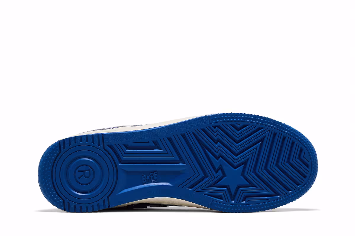BAPE Tape Sta Blue Snakeskin, view 5