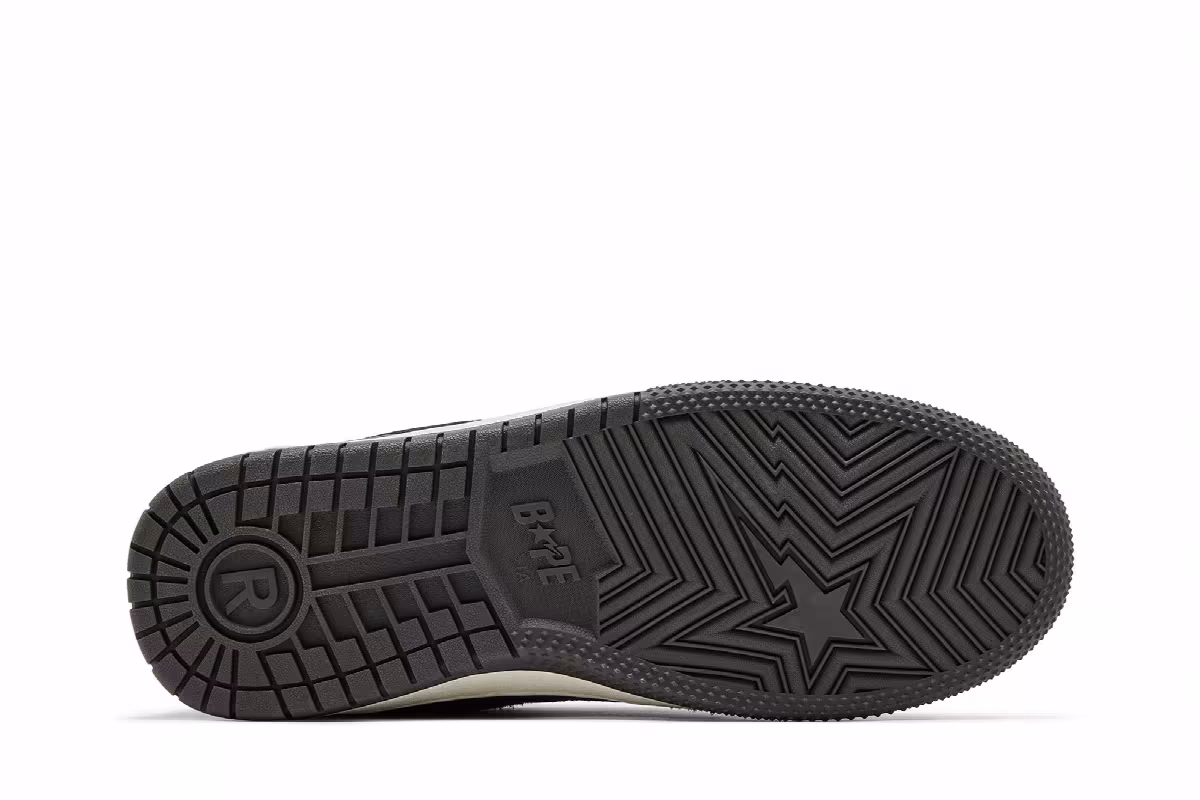 BAPE Sk8 Sta #3 Black, view 5