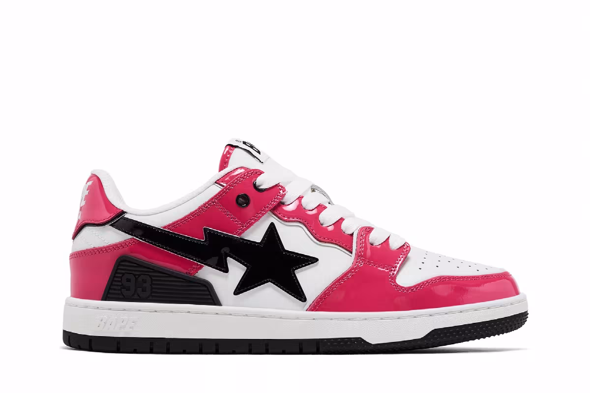 BAPE Sk8 Sta #2 M2 Pink, view 2