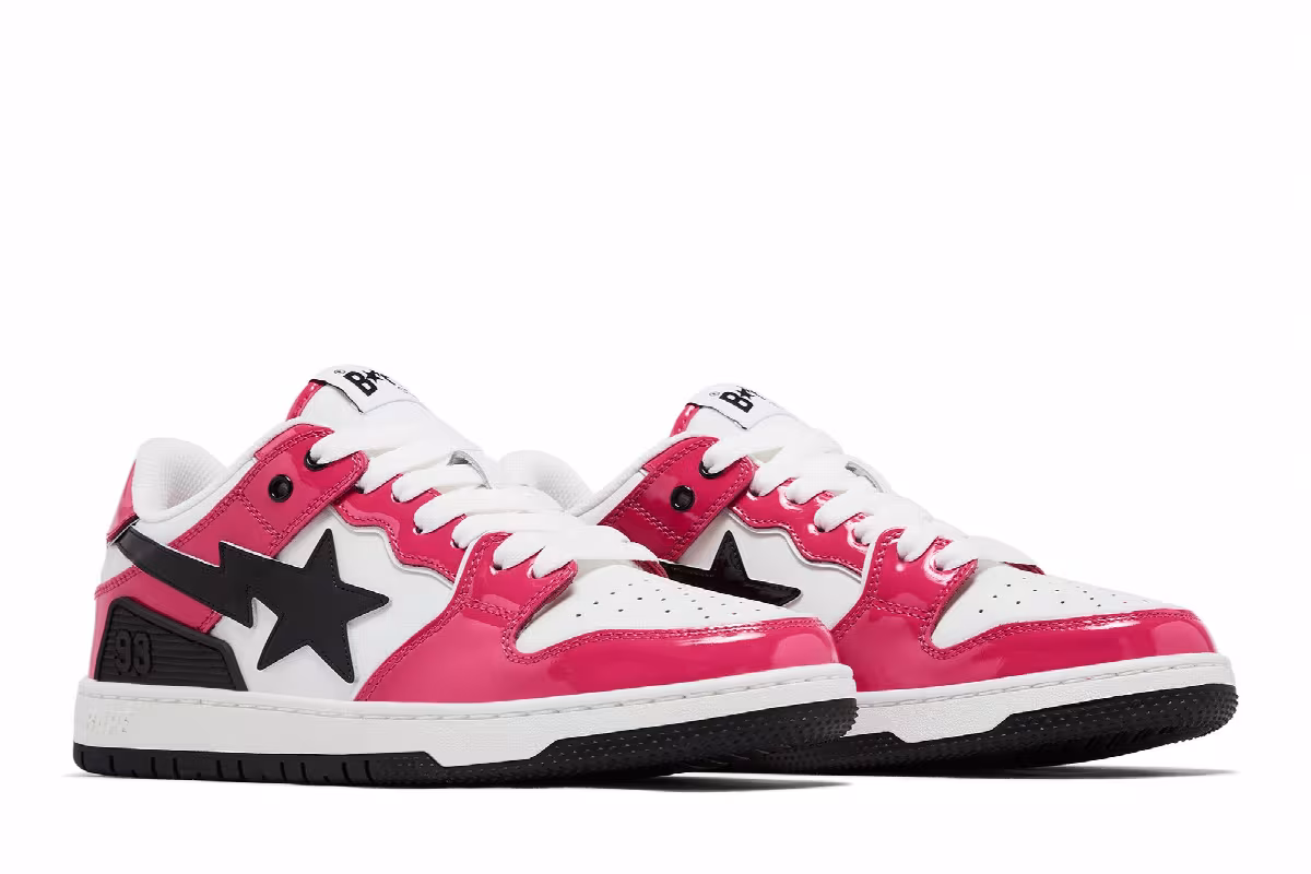 BAPE Sk8 Sta #2 M2 Pink, view 9
