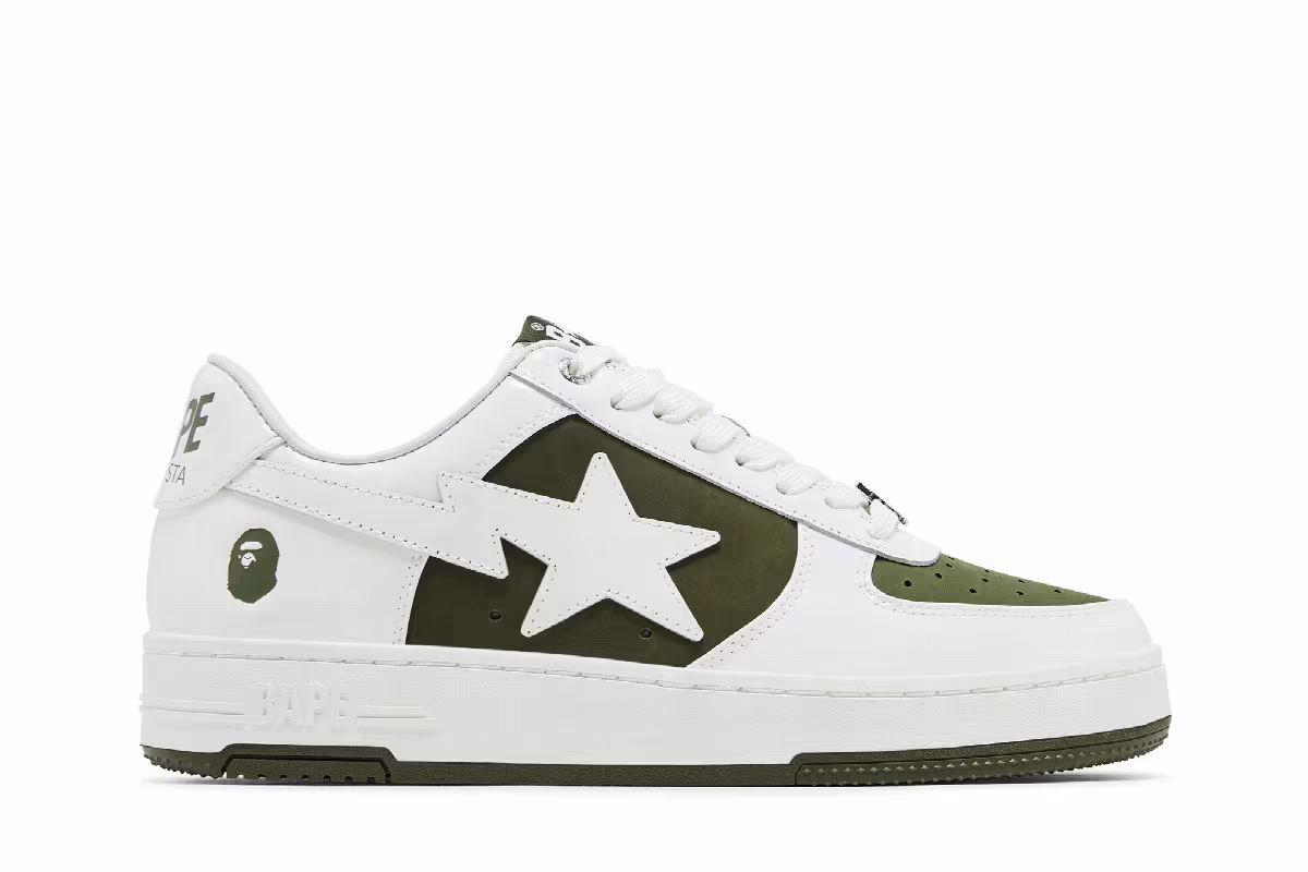 Bapesta #6 M2 Olive Drab, view 2
