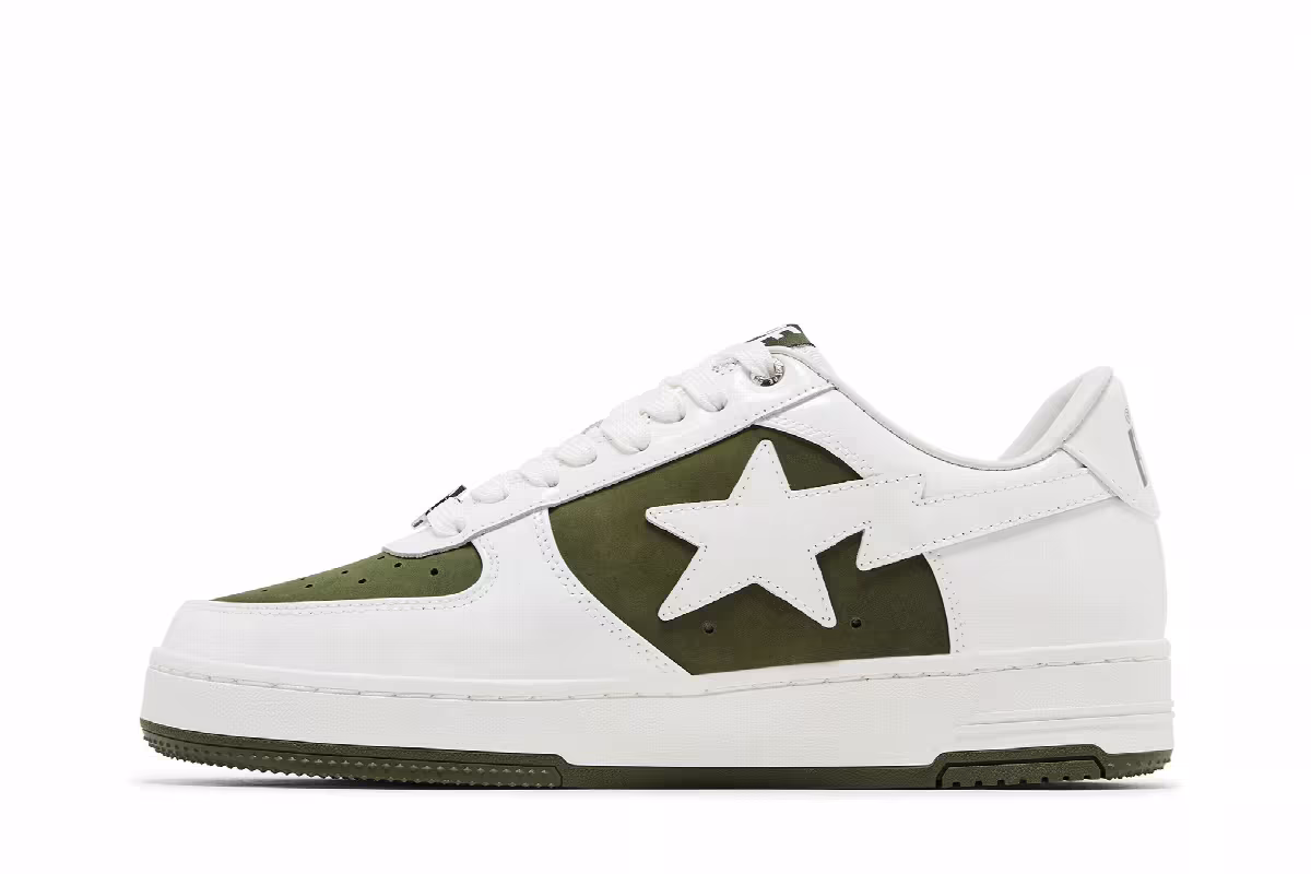 Bapesta #6 M2 Olive Drab, view 4