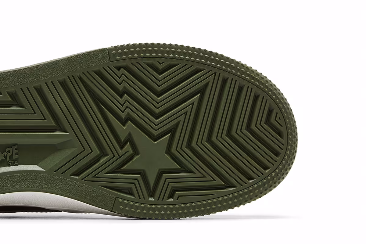 Bapesta #6 M2 Olive Drab, view 6