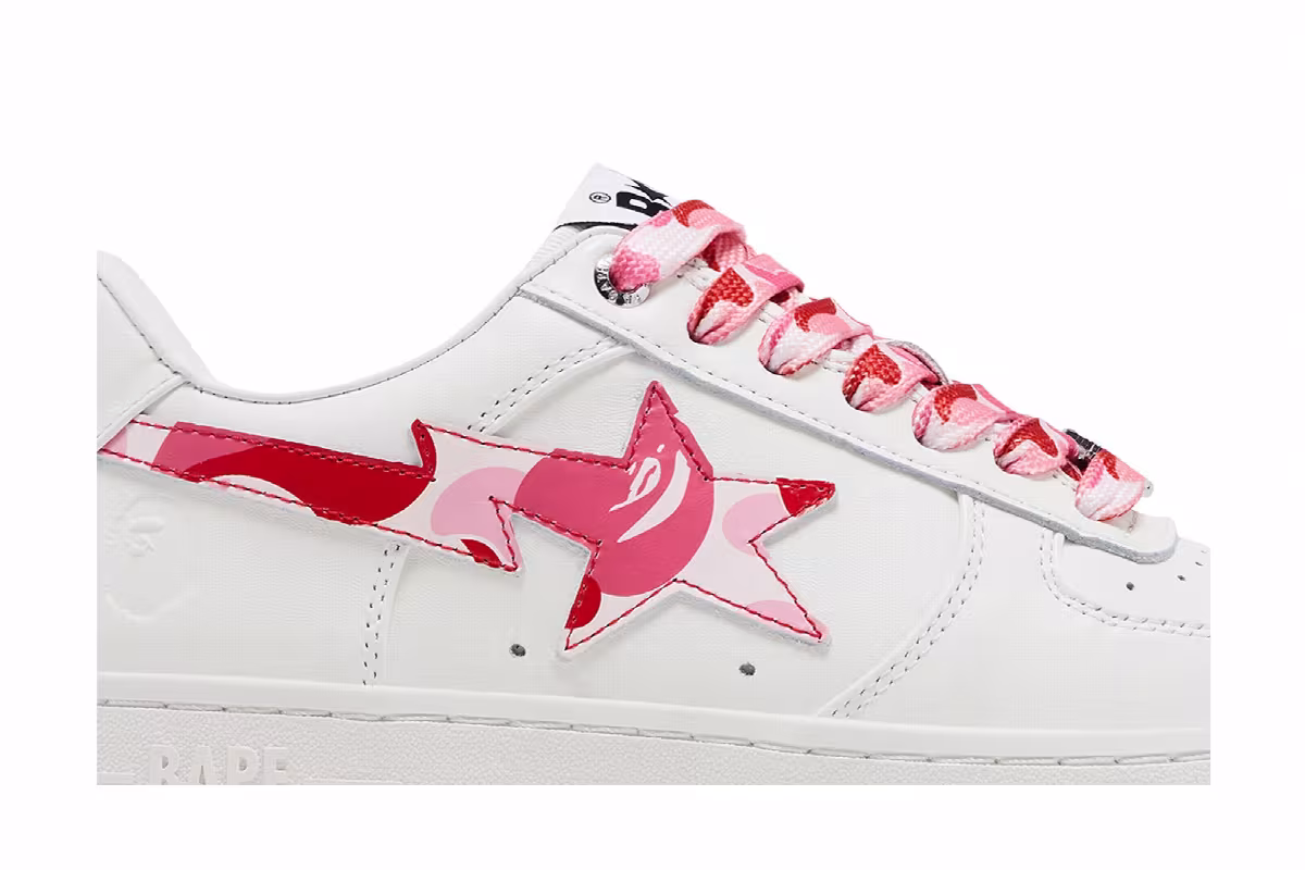 Women's Bapesta ABC Camo Pack - Pink, view 3