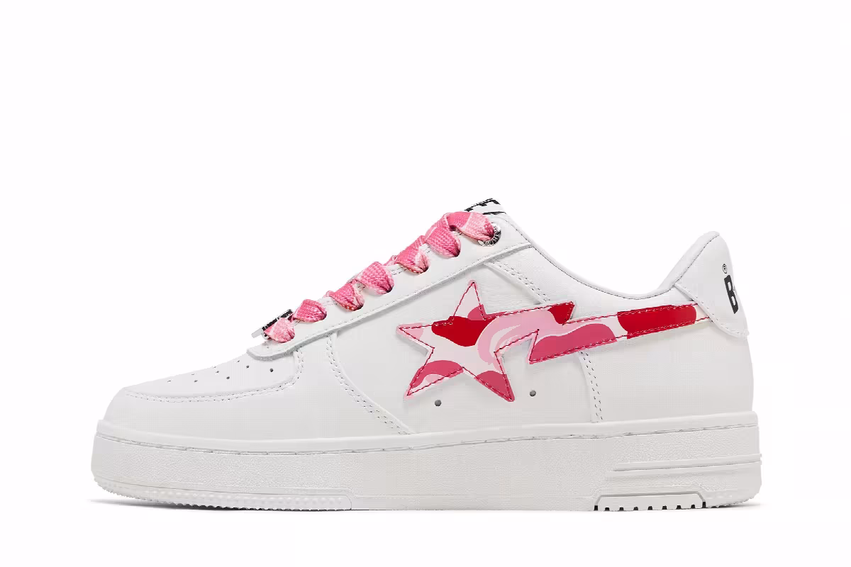 Women's Bapesta ABC Camo Pack - Pink, view 4