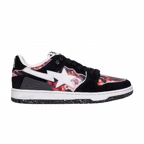 BAPE Sk8 Sta #3 'Map Camo Pack - Black'