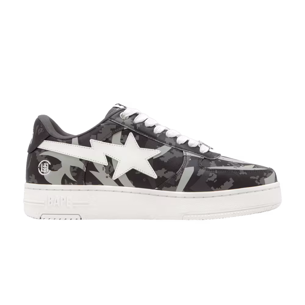 CLOT x Bapesta Trial Camo