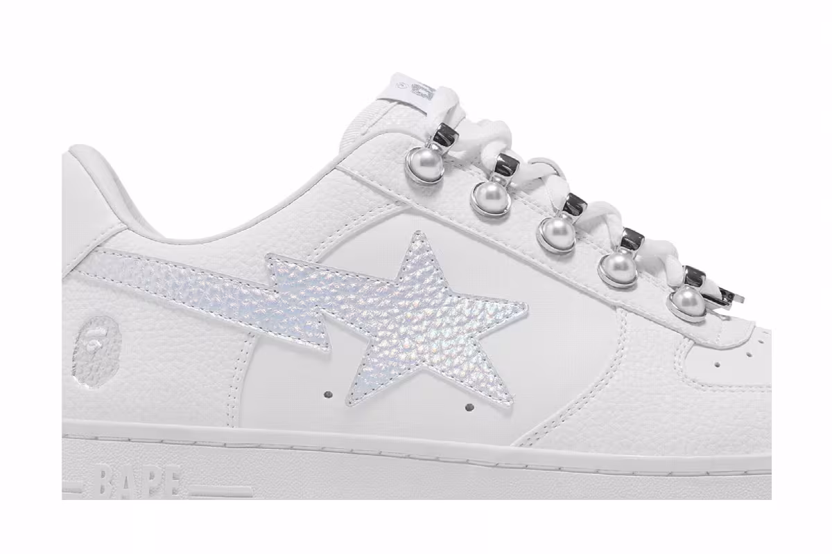 GOAT Exclusive Bapesta M2 Pearl, view 3
