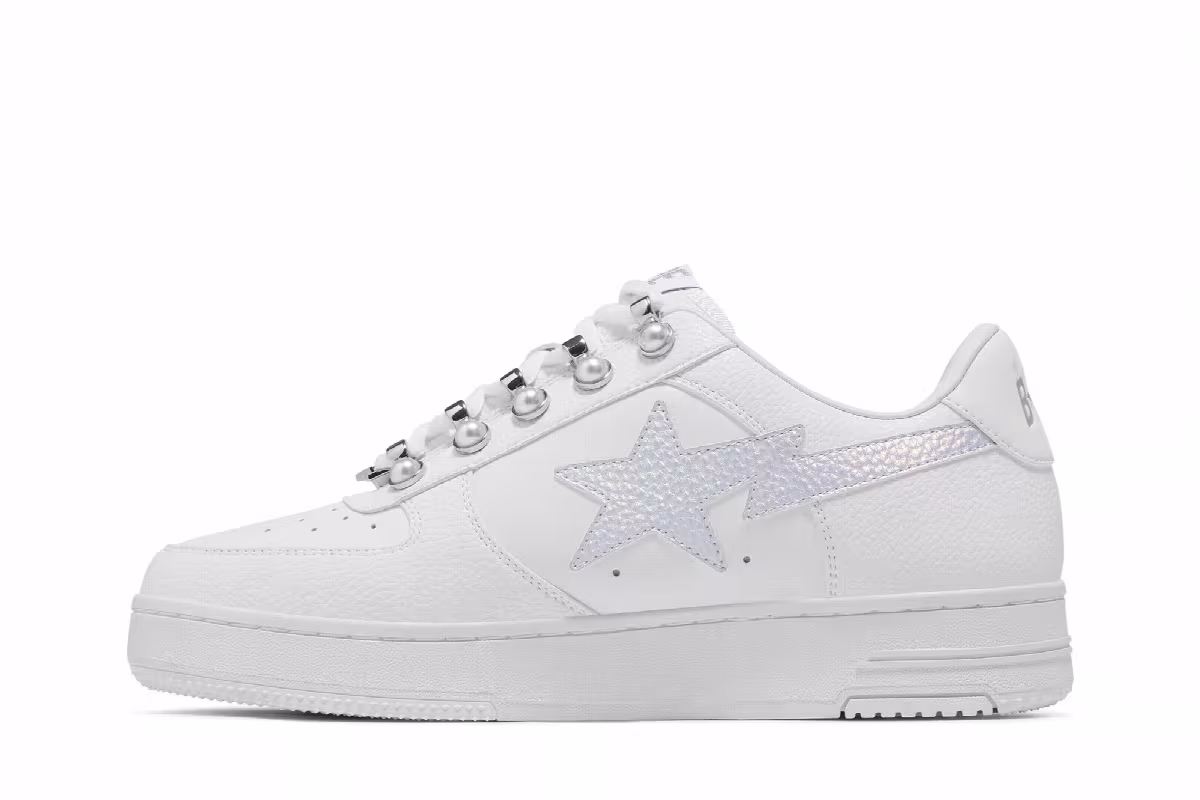 GOAT Exclusive Bapesta M2 Pearl, view 4