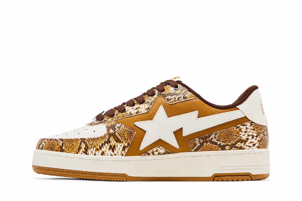 BAPE Tape Sta Tan Snakeskin, view 4